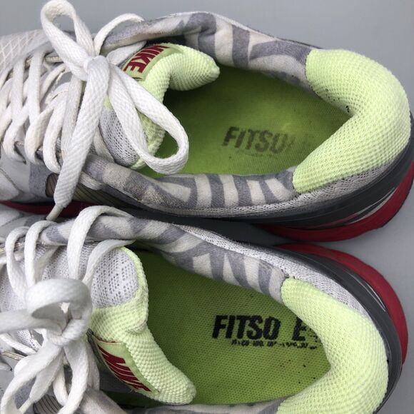 NIKE Lunar Eclipse Flywire Womens Athletic Shoes Grey/Pink 408580-100 Size 8.5 - Picture 11 of 16